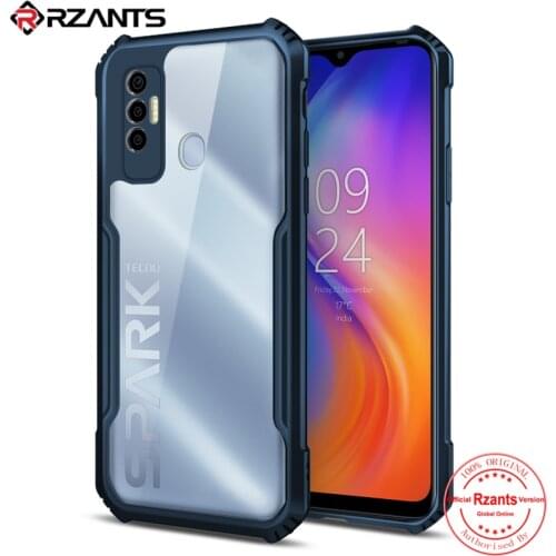 Rzants For Tecno Spark 7 Pro Tecno Spark 7 Spark 6 6 Go Hard Shockproof Camera Protection Slim Funda Cover Thin Clear Casing