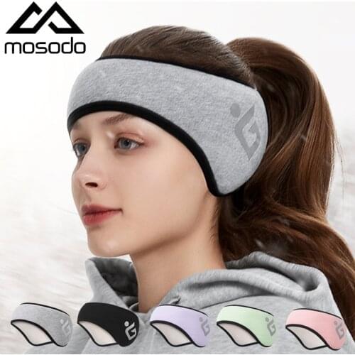 Mosodo Winter Warm Earmuff Sports Ear Protection Hair Band For Men And Women Plush Windproof Cold Ear Warm