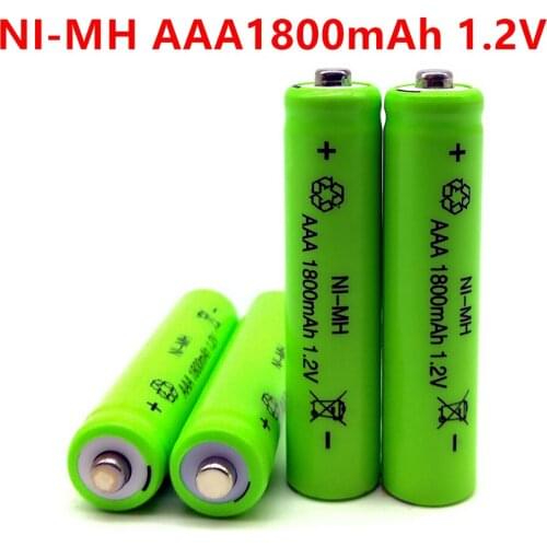 10 OR 14PCS /Lot High Energy 1.2V 1800mAh Ni-MH AAA Rechargeable Battery, Toy Battery, Alarm Clock Battery