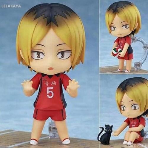 10cm Anime Haikyuu Kenma Kozume Action Figure Kozumekenma 605# Q VER Model PVC Collection Kids Lovely Mini Gift Doll Brinquedos
