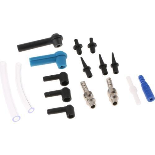 16pcs Car Brake Fluid Replacement Tool Pump Oil Drained Tools Universal