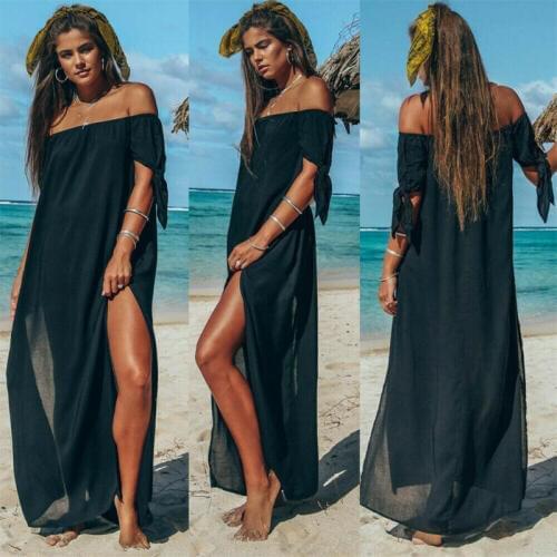 2020 Fashion Women Girl Bikini Cover Up Swimwear Bathing Suit Summer Beach Dress Tops Hot Sundress