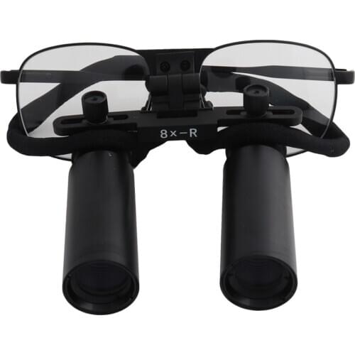 8x-R High Magnification Binocular Dental Loupes Surgical Dental Magnifier Optical Magnifier Microsurgery Magnifying Glasses