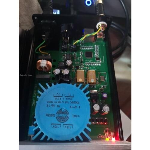 XMOS Digital Audio System Amplifier DU-U8 XMOS USB to coaxial digital interface supports DSD