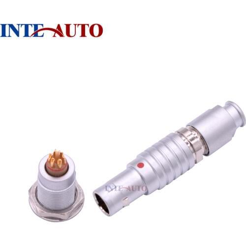 Circular Push-pull self-locking Connector Precision Electronic connector, Two keys 30 Degree, FGA EGA 2,3,4,5,6,7,9pins