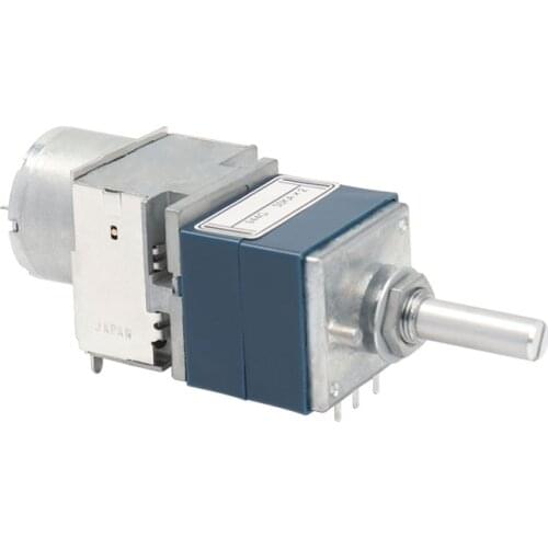 Lusya Original Japan ALPS RK27 50KA 100KA Motor Remote Control Potentiometer 50K 100k Round Handle For Hifi Amplifier T0274