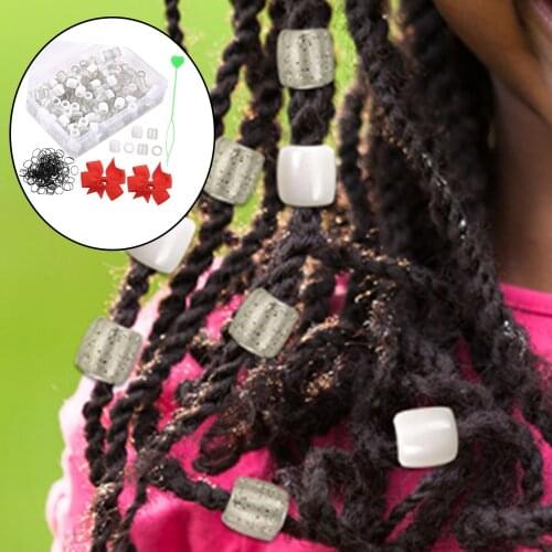 Hair Extension Tools Kit Micro Rings for Dreadlock Wedding Photography Pulling Hook Hair Accessories Tools Dreadlock