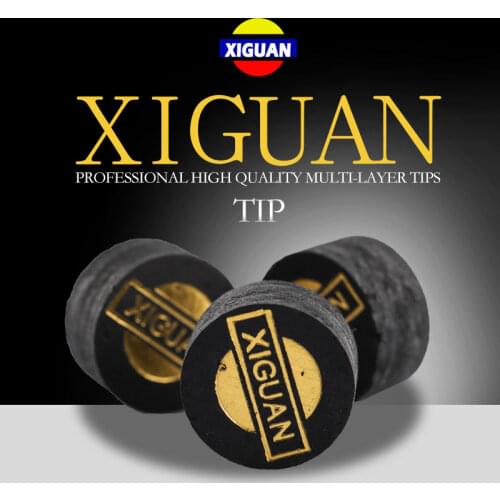 XIGUAN Billar Pool Cue Tips Multi-layer Tip High Quality Tip Professional Billiard Accessories