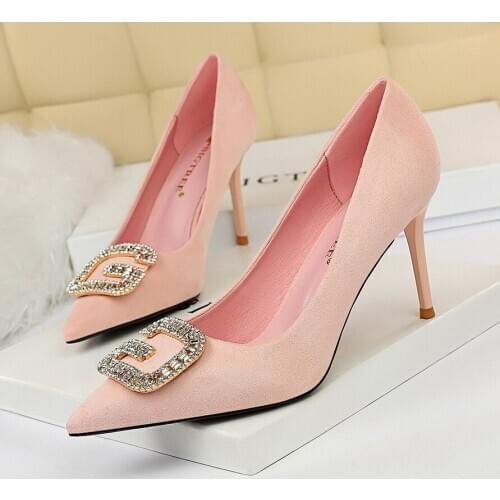 New Arrivals Woman Fashion Elegant Female Sexy beautiful Women Pump Comfortable Girls Womens Pointed Toe Pumps Shoes