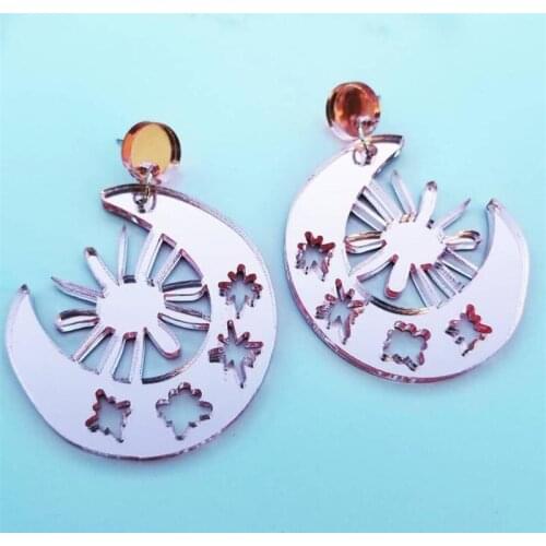The Sun, The Moon, and All The Stars Dangle Earrings