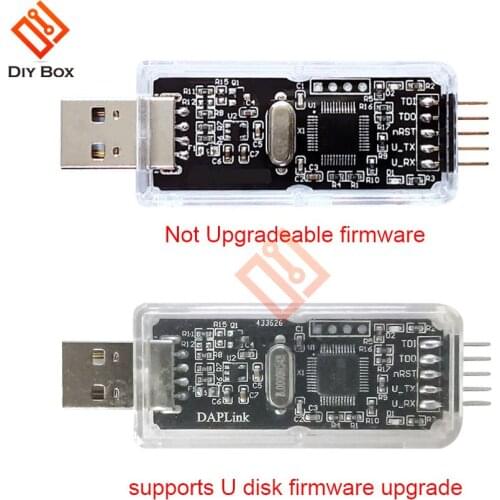 3.3V CMSIS DAP/DAPLink Simulator STM32 Cortex-M Core MCU Debugger Downloader JTAG SWD Serial Port Downloader Board