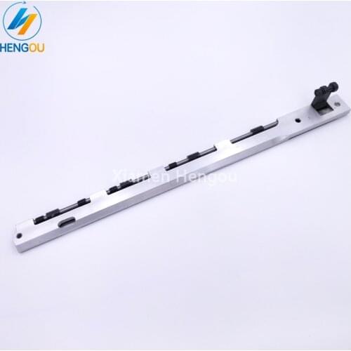 2 Pieces GT-1304 Heidelberg Platen Gripper Bar Assenbly windmill 13x18 length 440mm
