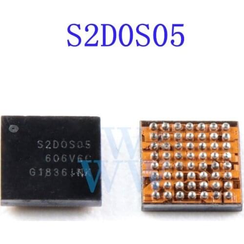 5Pcs/Lot 100% New S2DOS05 S2D0S05 For Samsung S9 G960F S9+ G965F Charger Display PMIC IC Chip BGA Chipset