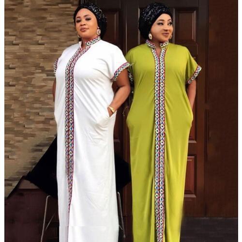 African Dresses for Women Clothes summer new arrival african Clothing Print Ankara Dresses Plus Size long robes ladies clothes
