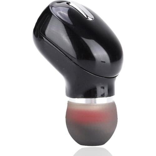Mini Sports Wireless Bluetooth Headset Universal Earphones Earbuds(black)