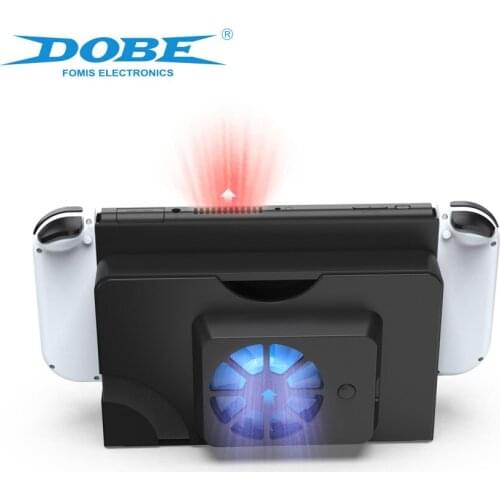 TNS-1136 for Switch OLED Host Base Cooling fFan Radiator, Equipped With Dedicated Charging Cable