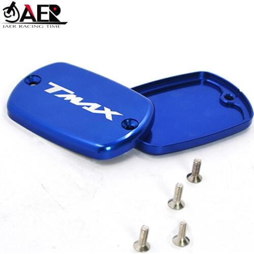 JAER For Yamaha TMAX 500 2008-2011 TMAX 530 2012 2013 2014 2015 2016 Motorcycle Tmax Brake Fluid Fuel Reservoir Tank Cap Cover