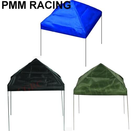 Mini Metal Bracket Canopy Shade Tent for 1/10 RC Crawler Car TRX4 TRX6 Axial Scx10 Drifting Auto 1/14 Tamiya Scania Benz MAN