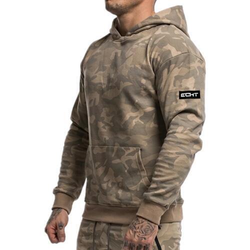 Outdoor Camouflage Sport Coat Military Hoodies Men Hooded Running Jacket Sportswear Gym Workout Fitness Pollover Men