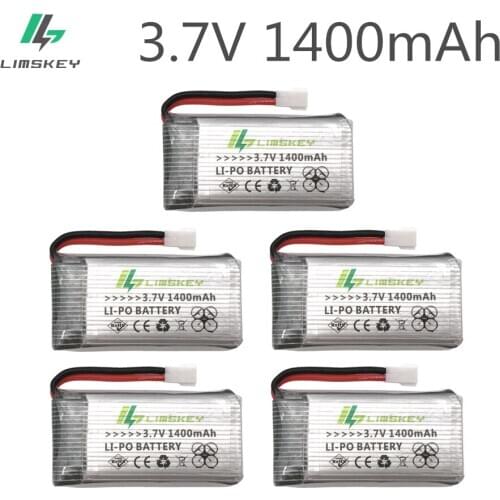 New Version 5PCS 3.7V 1400mAh LiPo Battery for SYMA X5SW X5SC X5 X5C battery Drone 3.7 V 1400 mah Lipo