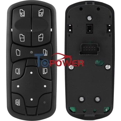 Power Window Mirror Control Switch 9438200097 A9438200097 For Mercedess-Benzz Actros MPII Autoparts Car Accessories