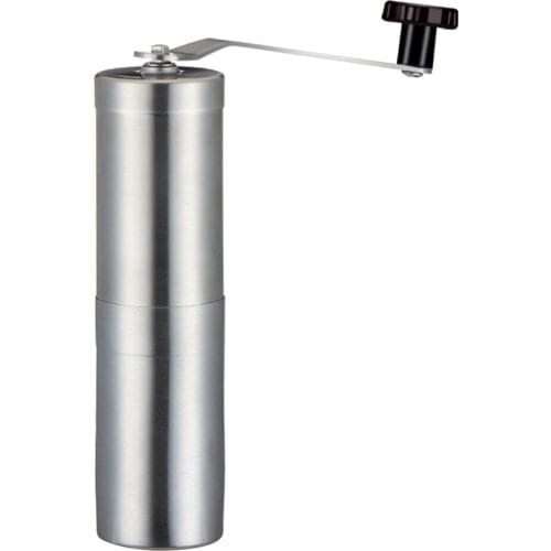 Stainless Steel Manual Coffee Grinder Portable Hand Crank Grinder for Beans