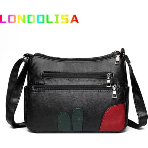 Casual Ladies Shoulder Crossbody Bag Luxury Designer Messenger Bags for Women 2021 PU Leather Travel Bag Purses and Handbags Sac