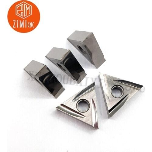 Lathe cutter TNMG160402R-2G cermet CNC blade triangle indexable external Turning tools boring blade Chip breaking tool