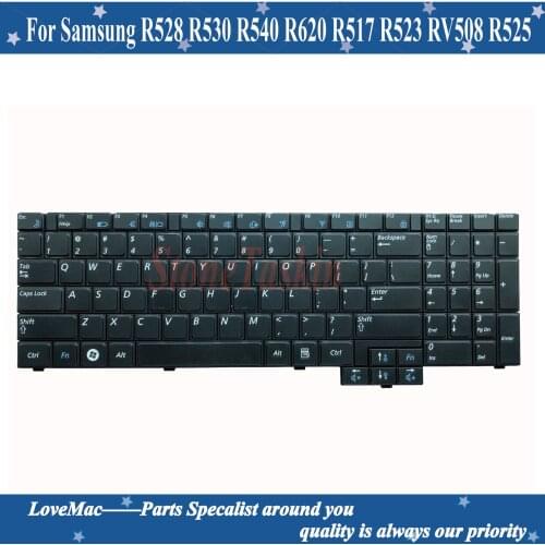 High quality US/English Keyboard for Samsung R528 R530 R540 R620 R517 R523 RV508 R525 Laptop Keyboard US layout Original