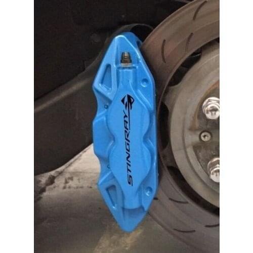 For Corvette Stingray Brake Caliper High Temp Vinyl Decal Sticker (Choose Color) 8X Car Styling