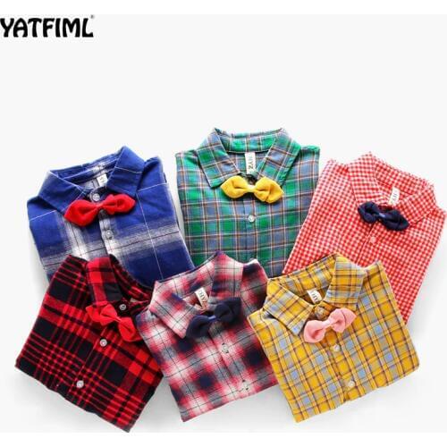 Рубашки для мальчиков YATFIML China At AliExpress
