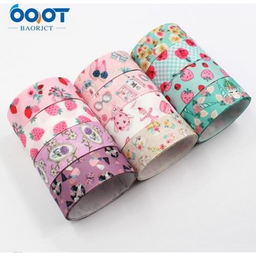 1“ 10yards Cartoon girl Grosgrain Ribbon Ribbons For Hair Bows RibbonFor Gift Wrapping Ribbon For Crafts ,L-20522-403