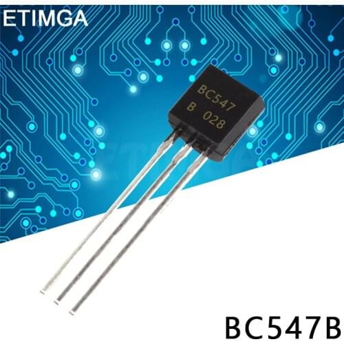 100pcs/LOT BC547B BC547C BC546B BC548B BC550B BC556B BC557B BC558B BC558C BC559B TO92 triode transistor