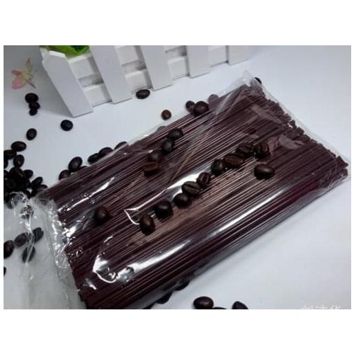 100pcs/lot Disposable coffee straw,two - hole coffee tube,Hot drink tube,muddler,17cm