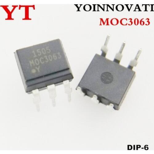! 50PCS MOC3063 MOC3063M MOC3063-M MOC-3063 3063M DIP-6 IC best quality