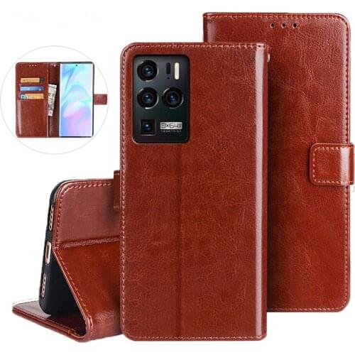 ZTE Axon 30 Ultra 5G Leather Case On For Coque ZTE Axon30 Ultra 5G A2022P Premium Magnetic Flip Wallet Cover Phone Cases Fundas