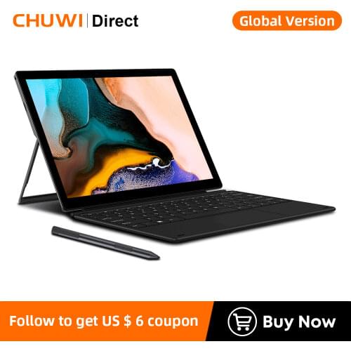 CHUWI UBook X, 12 inch, 2K IPS Screen, Intel Celeron, Quad Core, Windows 10 Operating System, 8GB RAM, 256GB SSD, Tablet PC