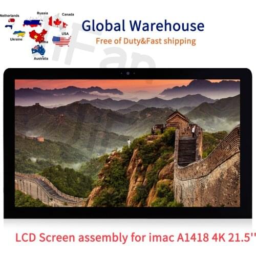 For Apple iMac A1418 4k 21.5‘’ Retina Panel LM215UH1 SD A1(B1) LCD LED Display Screen EMC 3069
