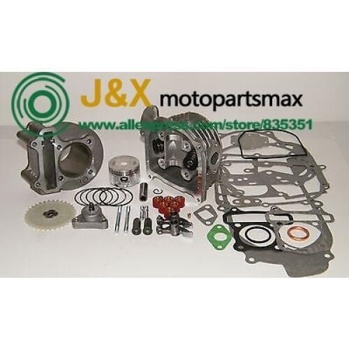 CHINESE SCOOTER GY6 50cc 60cc upgrade to 80cc Big Bore Performance Kit GY6 50cc 139QMB Chinese Scooter Parts big bore