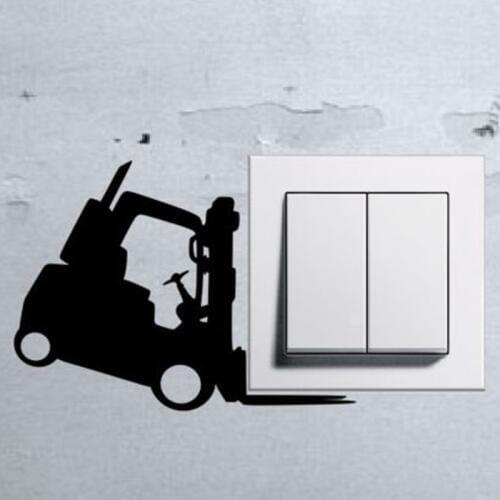 KUCADA car pattern switch sticker home decor wall sticker mural art decal diy wallpaper WP1088