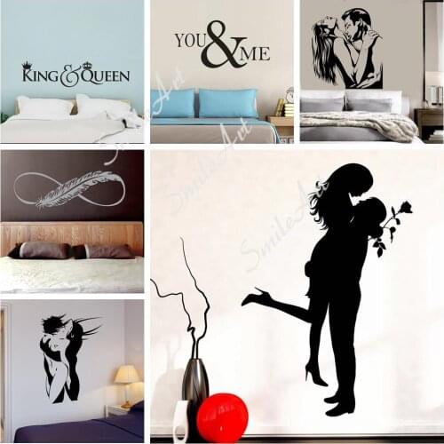 Cartoon Style Love Wall Stickers Self Adhesive Art Wallpaper For Home Decor Living Room Bedroom Vinyl Decals