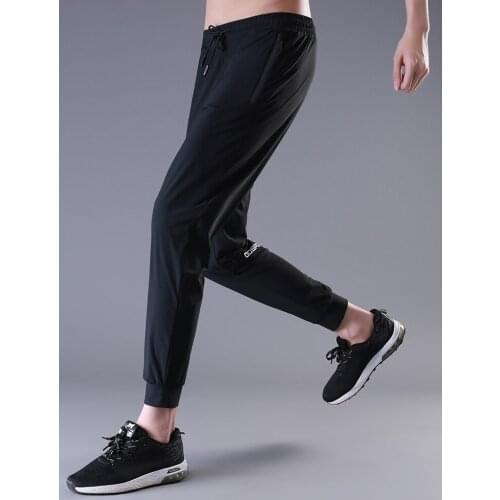 Men Sport Pants Breathable Sport Pant Mens Running Pants With Zipper Pockets High Quality Training Jogging Fitness Soccer Pants