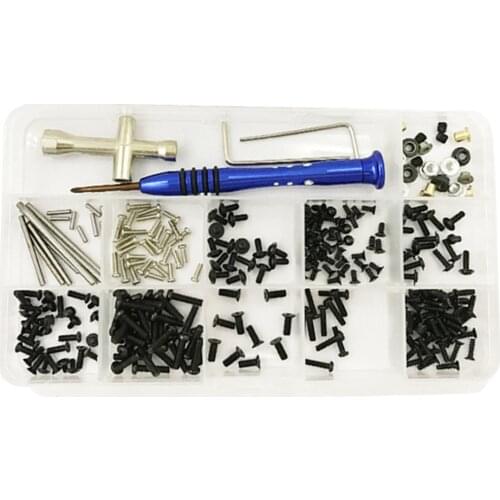 316x Screws Bolt & Nuts Set Cross Sleeve Allen Wrench Swing Arm Pin Screws Kit for Wltoys 144001 1/14 RC Car Spare Parts