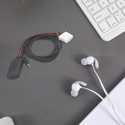 Bluetooth stereo Aux in adaptor cable For Mazda 3 5 6 2 M3 M6 MX5 RX8