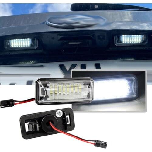 2pc LED License Number Plate Light For Subaru BRZ Legacy WRX STI Impreza XV Crosstrek For Scion FR-S For Toyota 86 GT-86 FT-86