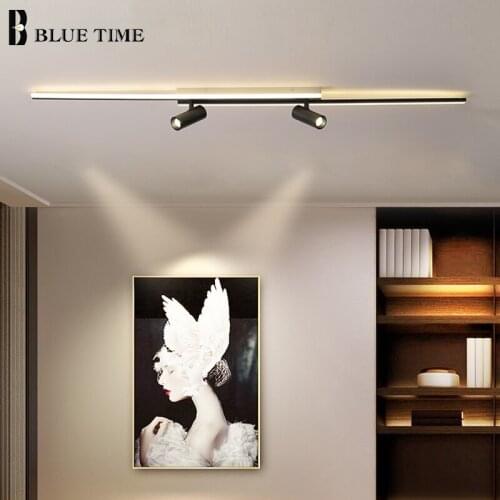 Simplicity Strip LED Ceiling Light Home Indoor Ceiling Lamp for Living Room Bedroom Cloakroom Aisle Corridor Light Decor Lustres