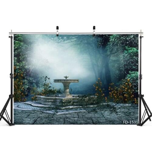 Fairy Tale Wonderland Photography Background Vinyl Party Photo Backdrops for Photo Studio Shooting Baby Kids Children Photophone