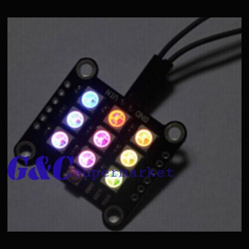 Top quality Aircraft navigation lights full-color LED driving lights LED WS2812B diy electronics
