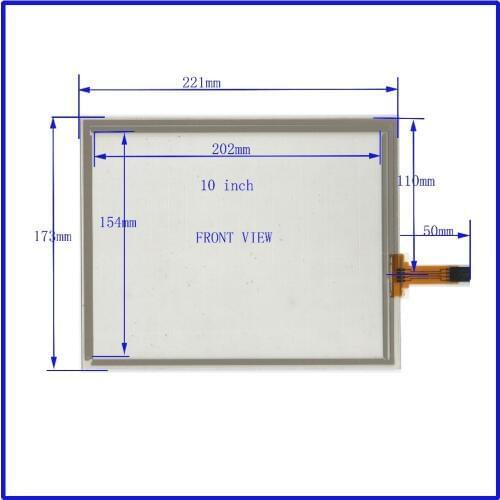 ZhiYuSun 221mm*173mm FOR table for commercial use 10 inch Touch Screen 4 wire resistive Touch Panel