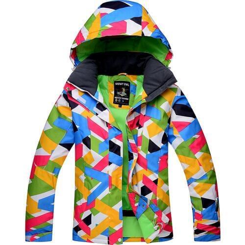 Winter Womens Ski Jacket High Quality Waterproof Windproof Skiing Snowboarding Ski Jackets Female Snowboard Coat Rain Jacket